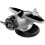 (Gray) Airplane Decorate Solar Powered Aircraft Model Car Dashboard Rotatefor Indoor 1