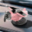 (Yellow) Airplane Decorate Solar Powered Aircraft Model Car Dashboard Rotatefor Indoor 2