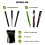 Impact Detect Golf Grip Cleaning Kit Gel Cleaner & Brush 2