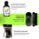Impact Detect Golf Grip Cleaning Kit Gel Cleaner & Brush 6
