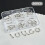 (white) Nail Rivet Accessories Premium Metal Nail Nail Accessories 1
