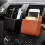 (Black) Car Storage Box Glasses Phone Holder Storage Organizer Car Accessories 3