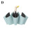 (Light Blue)Wooden Duck Mouth Rainy Sun Umbrella Handle Cartoon Umbrella Foldable 8 Bones 1