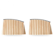 (GoldB) Car Privacy Sunshade Curtains Rail Uv Proof-Sunshade Visor Privacy
