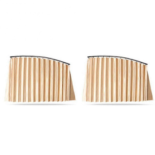 (GoldB) Car Privacy Sunshade Curtains Rail Uv Proof-Sunshade Visor Privacy