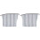 (SilveryB) Car Privacy Sunshade Curtains Rail Uv Proof-Sunshade Visor Privacy 1