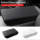 (19 23model 3 black white lines) Car Central Control Armrest Box Protective Cover For Model 3 Y 2019-2024 4