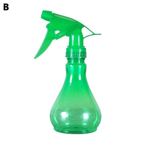 (Green) Candy color spray pot plastic 250ml light bulb spray pot sub-bottle sprayer