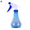 (Blue) Candy color spray pot plastic 250ml light bulb spray pot sub-bottle sprayer 1