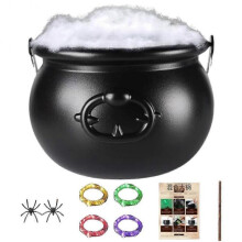 (32cm) Magic Wand, Witch, Big Pot Lamp Decoration, Night World Decoration