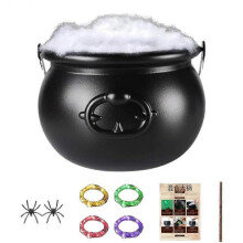 (26cm) Magic Wand, Witch, Big Pot Lamp Decoration, Night World Decoration
