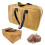 Reusable Large Capacity Bbq Aluminum Film Insulation Bag with Handle Strap 3