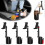 (A) 2-In-1 Rotating 360 Multifunctional Car Cup Holder&Phone Mount Dual Expander 2