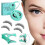 (1) Reusable Magnetic Eyelashes 1 Pair Natural Curly Fluffy Magnetic False Eyelashes 1