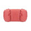 (Headrest red) Car Headrest Lumbar Support Breathable Perforated Design Car Seat Back Cushion 1