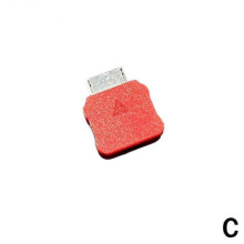 (Red) Plastic game console charging connector