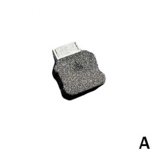 (Black) Plastic game console charging connector
