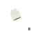 (Black) Plastic game console charging connector 4
