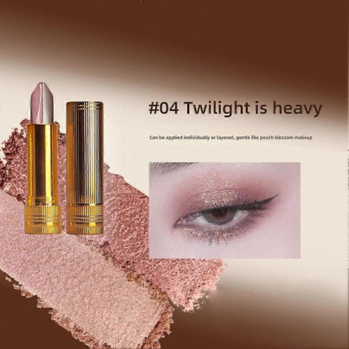 (D) Gradient Dual Color Eyeshadow Stick Waterproof Long-lasting Eye Shadow Pen