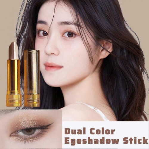 (A) Gradient Dual Color Eyeshadow Stick Waterproof Long-lasting Eye Shadow Pen 1