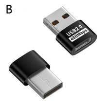 (Black Usb) USB Type C to USB Adapter TypeC To USB Female Mobile Phone Adapters