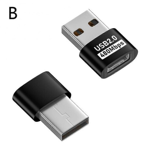 (Black Usb) USB Type C to USB Adapter TypeC To USB Female Mobile Phone Adapters
