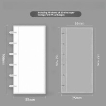 (1 card booklet) Filming Photo Album For Idol Card Collection Binder Photocards Holder Mini Film