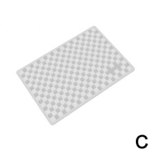 (Transparent 180x125mm) Car Dashboard Sticky Mat Anti Non Slip Gel Pad Dash Mobile Cell Holder