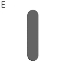 (Gray 1pcs) Camera Button Sticker For IPhone16 ProMax Plus Anti Scratc