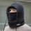 (Black) Thickned Warm Hat Keep Warm Scarf One-Piece Hat New Cycling Cap Winter 2