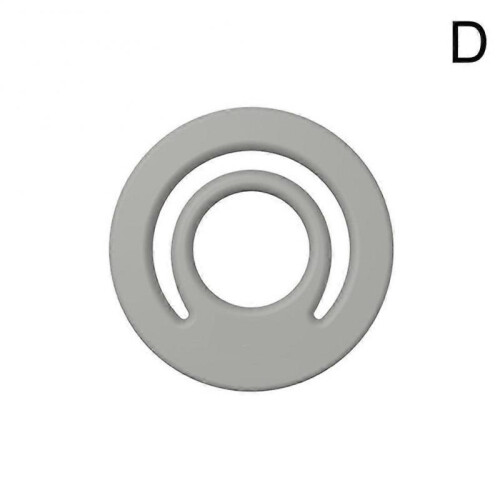 (Gray) Finger Ring Holder Grip For IPhone Magnetic Car Phone Holder
