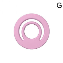(Pink) Finger Ring Holder Grip For IPhone Magnetic Car Phone Holder