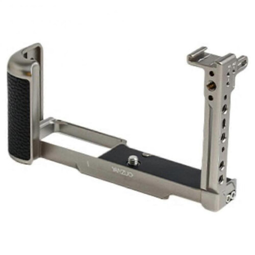 (Titanium Black) ZF Camera Cage for Nikon ZF, Integrated Arca-Swiss Quick Release Plate