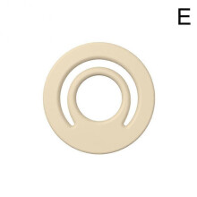 (Khaki) Finger Ring Holder Grip For IPhone Magnetic Car Phone Holder