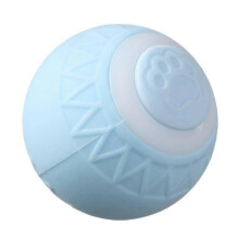 (BLUE) Smart Cat Ball Toy Rolling Ball Interactive Cat Toy Rotating ( 1 Pcs)