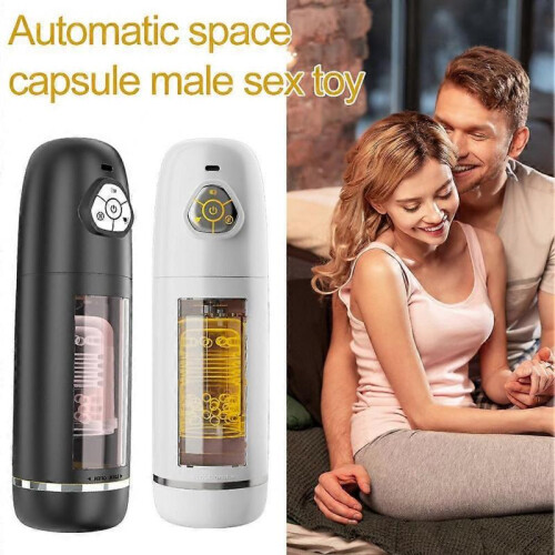 (black) Automatic space capsule male toy With Multi-mode Rotating Thrusting 2