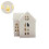(E) Floral House Tealight Holder | Ceramic Meadow House Tea Light Candle Holder 1
