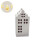 (A) Floral House Tealight Holder | Ceramic Meadow House Tea Light Candle Holder 1