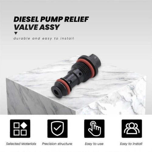Fuel Return Relief Valve Assembly for Denso Common Rail HP3 HP4 Pump 1