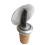 (Add a Gift Pouch) Edinburgh Castle Rock Pewter Bottle Stopper 4