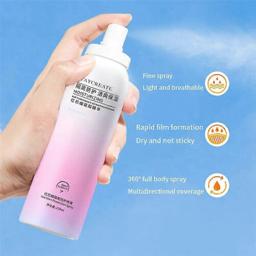 MAYCREATE Spray Sunscreen Refreshing Moisturizing Sunscreen Female 1