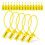 1000 Pcs Plastic Tamper Seals Fire Extinguisher Tags(Yellow) 1