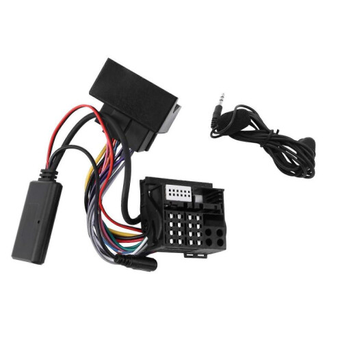 Car Radio Bluetooth AUX Cable Adapter Kit for BMW E60 E63 E90 E91