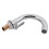 Kitchen Basin Faucet Single Cold Deck Mounted Stainless Steel Faucet 4