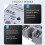 Single Phase Solid State Relay DC-DC SSR-40DD 40A White+Silver 5