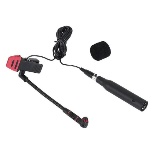 Alctron IM500 Clip-on Instrumental Condenser Microphone Gooseneck Mic 2