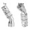 Sprayer Nozzle Tips 2 Sets Misting Spray Nozzle 1.5mm Aperture 2
