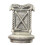 (Add a Gift Pouch) Edinburgh Saltire Banner Pewter Bottle Stopper 3