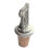 (Add a Gift Pouch) Edinburgh Saltire Banner Pewter Bottle Stopper 4