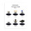 Magnetic Levitation Display Stand 360 Rotating EU PLUG 3